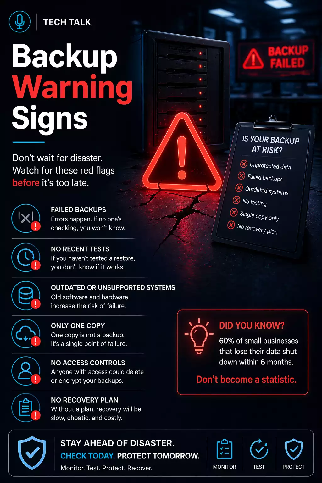 Signs Your Backup Strategy Is Failing (Before It’s Too Late)