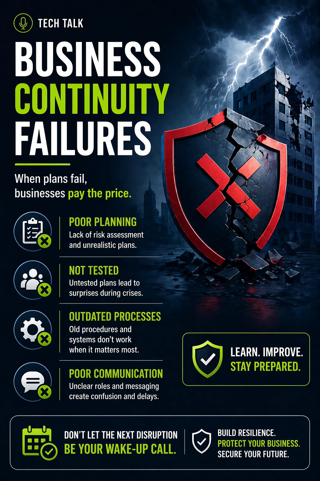 Business Continuity Failures: Why Plans Break When It Matters Most