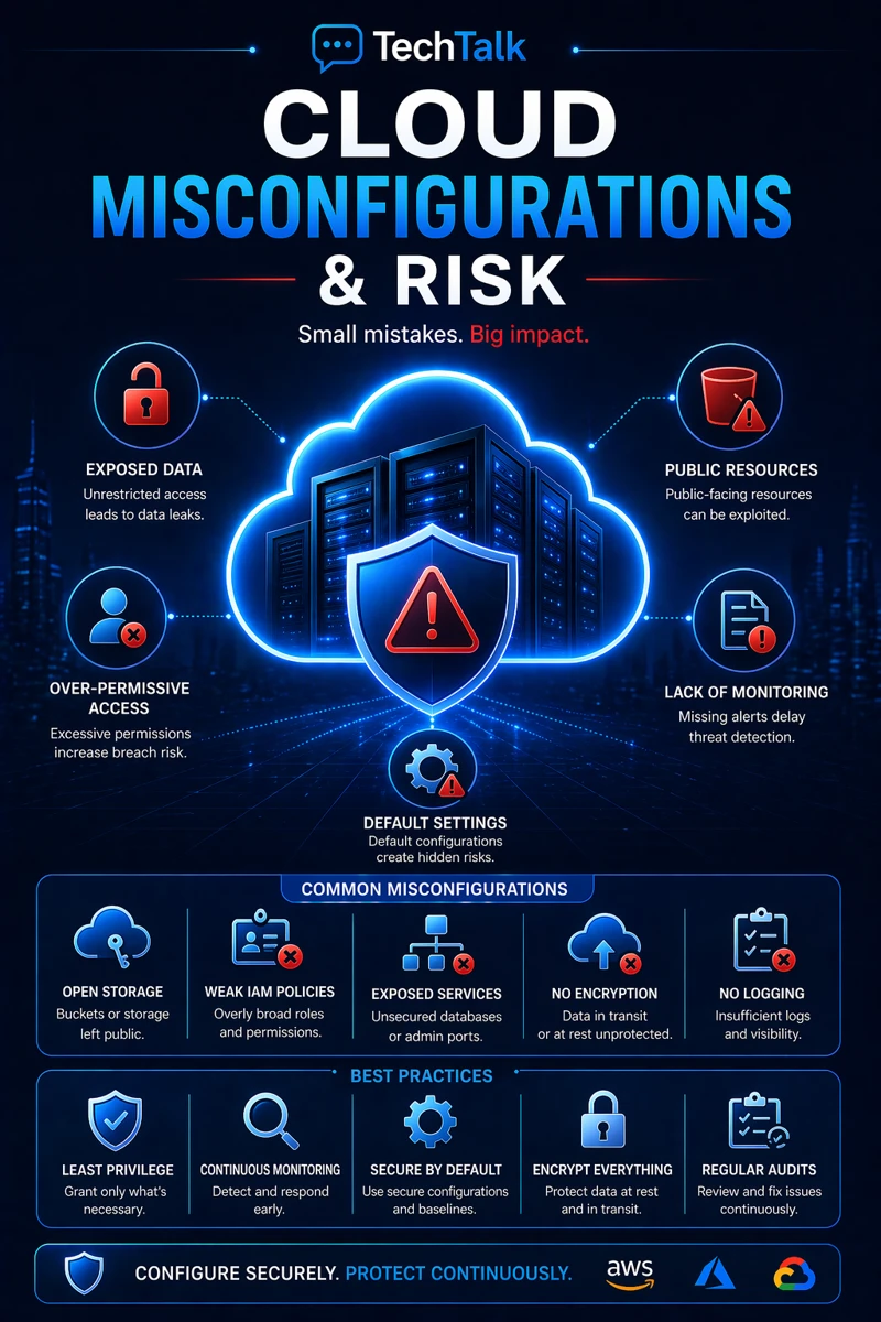 Cloud Misconfigurations and Risk: Why Small Mistakes Lead to Major Failures