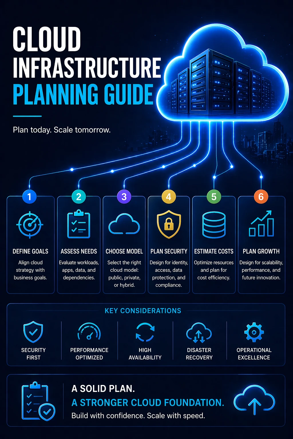 Cloud Infrastructure Planning Guide: How to Plan for Performance, Growth, and Resilience