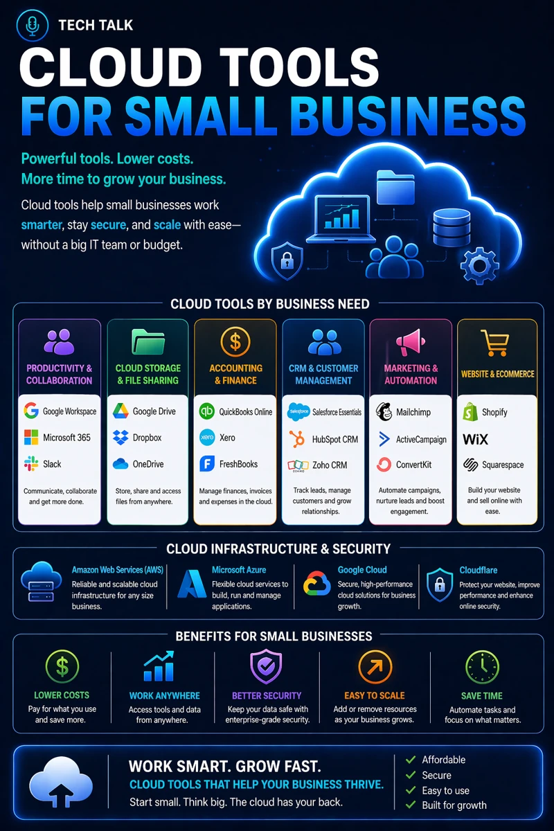 Cloud Tools for Small Business: Essential Solutions for Efficiency and Growth