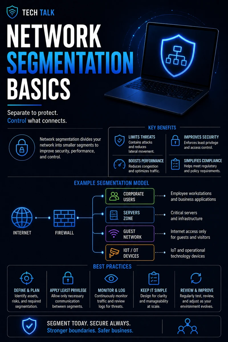 Network Segmentation Basics: How to Limit Risk and Control Access