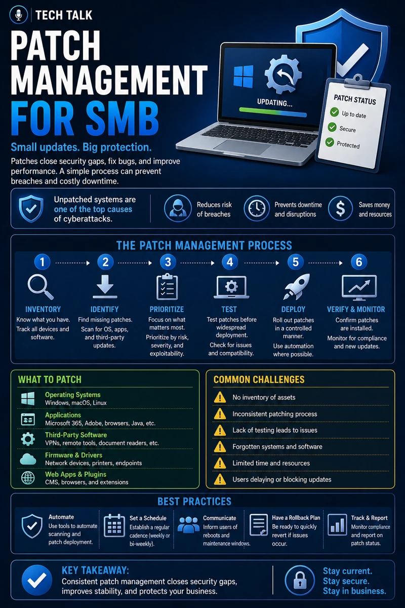 Patch Management for SMB: How to Keep Systems Secure and Up to Date