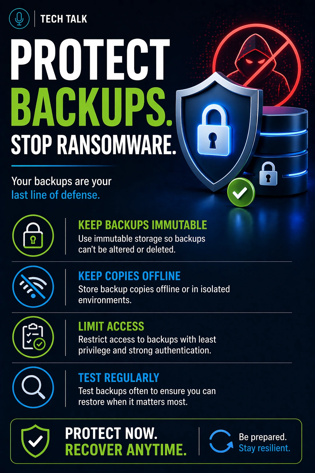 How to Protect Backups from Ransomware