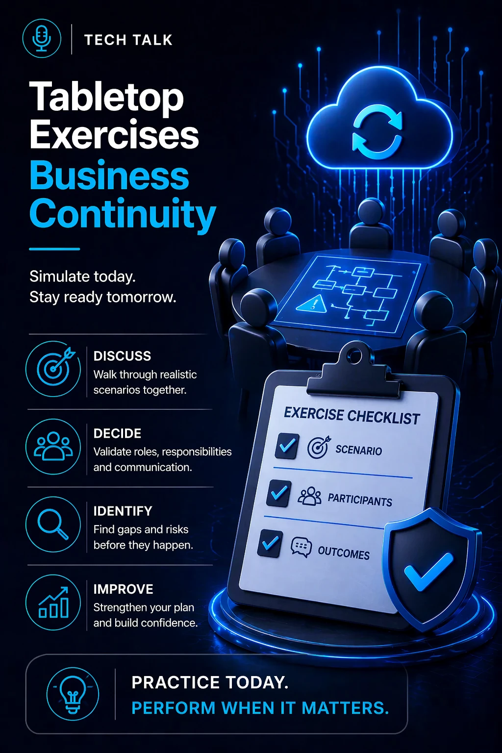 Tabletop Exercises for Business Continuity: How to Test Your Plan Without Disruption