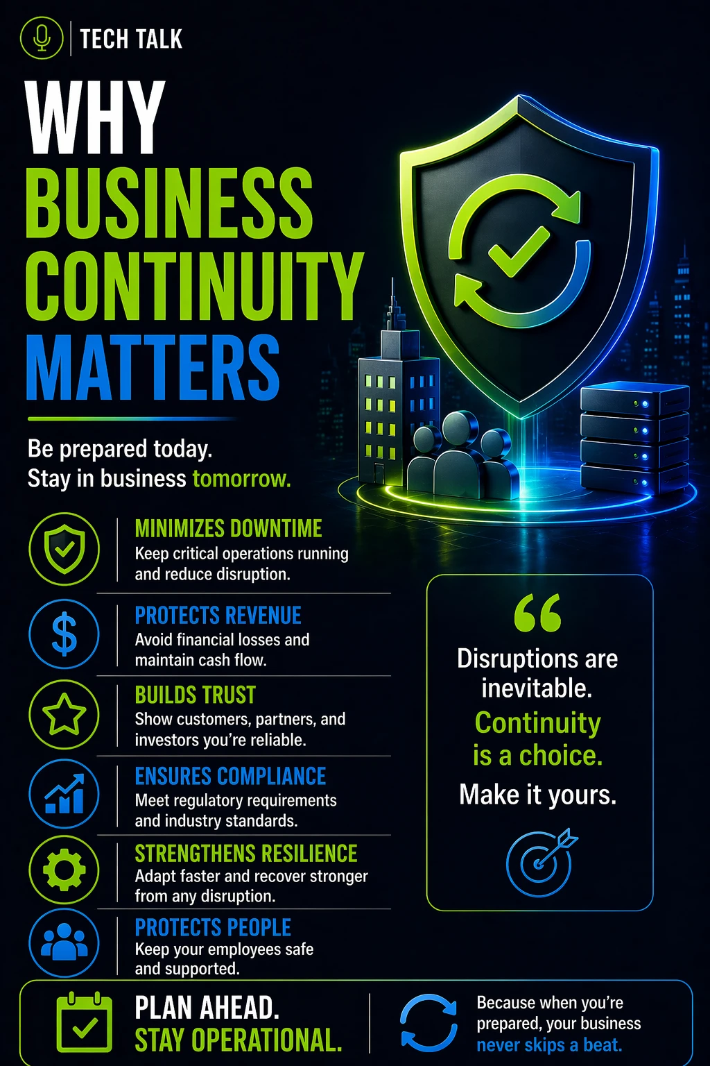 Why Business Continuity Matters More Than Ever